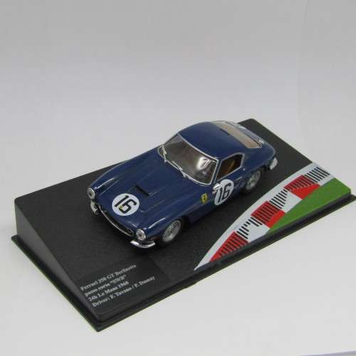 Ferrari 250 GT Berlinetta racing model car - #16 - 24h Le Mans 1960 - scale 1/43