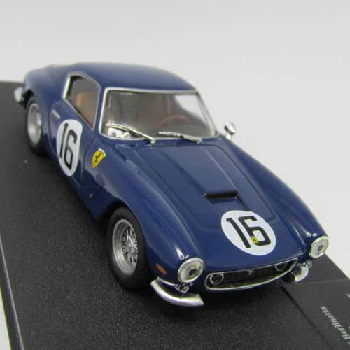 Ferrari 250 GT Berlinetta racing model car - #16 - 24h Le Mans 1960 - scale 1/43
