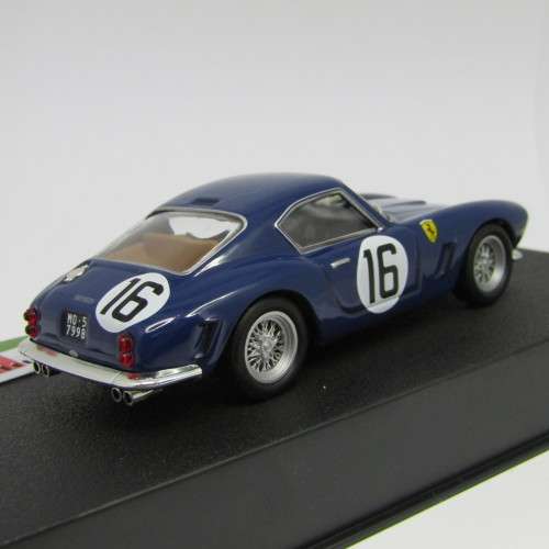 Ferrari 250 GT Berlinetta racing model car - #16 - 24h Le Mans 1960 - scale 1/43