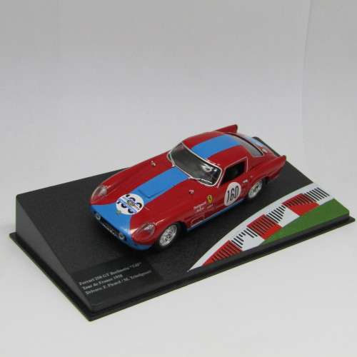 Ferrari 250 GTO Berlinetta racing model car - #160 - Tour de France 1958 - scale 1/43
