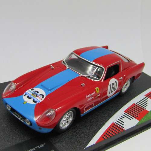 Ferrari 250 GTO Berlinetta racing model car - #160 - Tour de France 1958 - scale 1/43