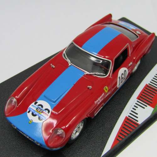 Ferrari 250 GTO Berlinetta racing model car - #160 - Tour de France 1958 - scale 1/43