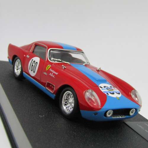 Ferrari 250 GTO Berlinetta racing model car - #160 - Tour de France 1958 - scale 1/43