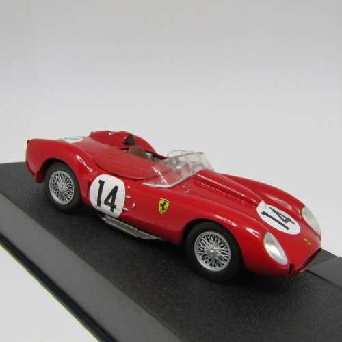 Ferrari 250 Testarossa racing model car - #14 - 24h Le Mans 1958 - scale 1/43