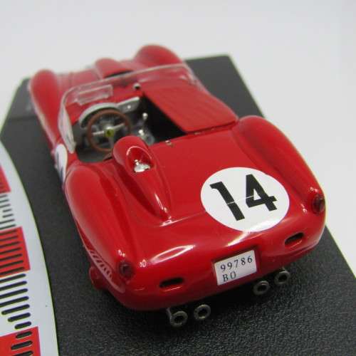 Ferrari 250 Testarossa racing model car - #14 - 24h Le Mans 1958 - scale 1/43