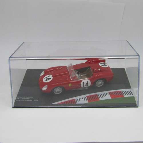 Ferrari 250 Testarossa racing model car - #14 - 24h Le Mans 1958 - scale 1/43
