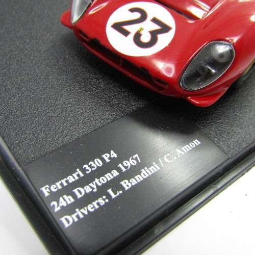 Ferrari 330 P4 racing model car - #23 - 24h Daytona 1967 - scale 1/43