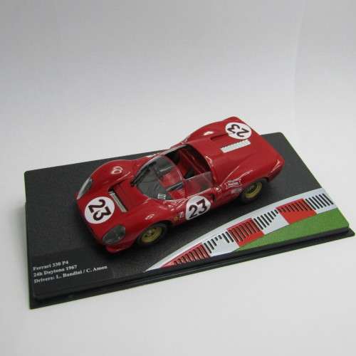 Ferrari 330 P4 racing model car - #23 - 24h Daytona 1967 - scale 1/43