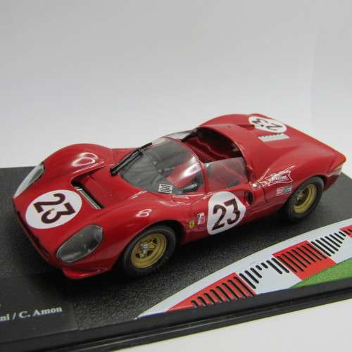 Ferrari 330 P4 racing model car - #23 - 24h Daytona 1967 - scale 1/43
