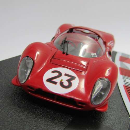 Ferrari 330 P4 racing model car - #23 - 24h Daytona 1967 - scale 1/43