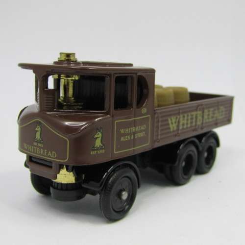 Days Gone Lledo S4 Sentinel Dropside with load truck - Whitebread - inbox