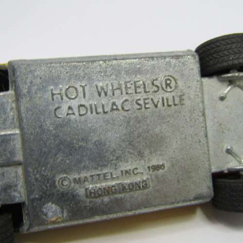 Hot Wheels Real Riders Cadillac Seville toy car - 1980 Hong Kong