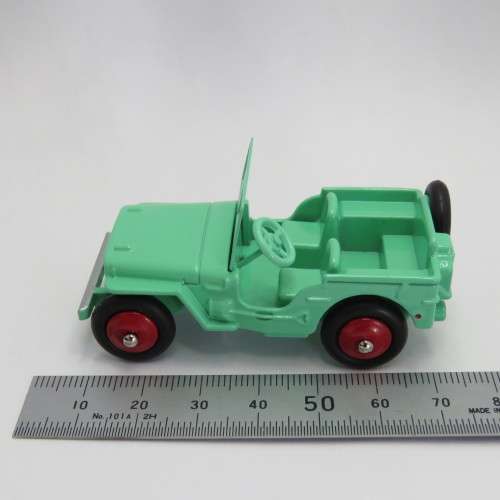 Dinky Toys #25J Jeep model car - Mint boxed - DeAgostini Ltd