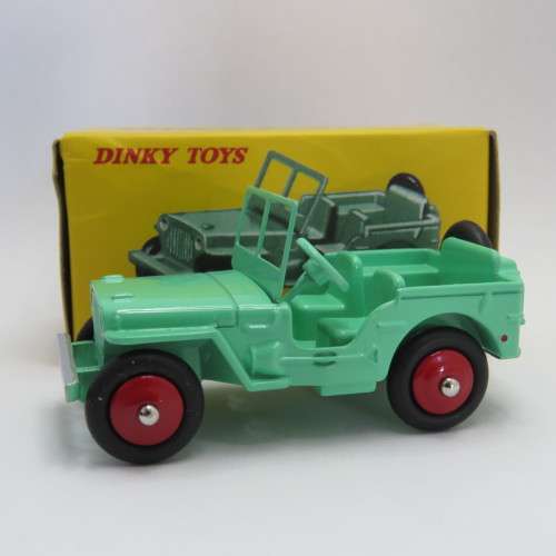 Dinky Toys #25J Jeep model car - Mint boxed - DeAgostini Ltd