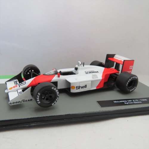 Formula 1 McLaren MP 4/4 - 1988 model car - #12 Ayrton Senna - Scale 1/43