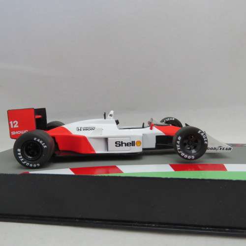 Formula 1 McLaren MP 4/4 - 1988 model car - #12 Ayrton Senna - Scale 1/43