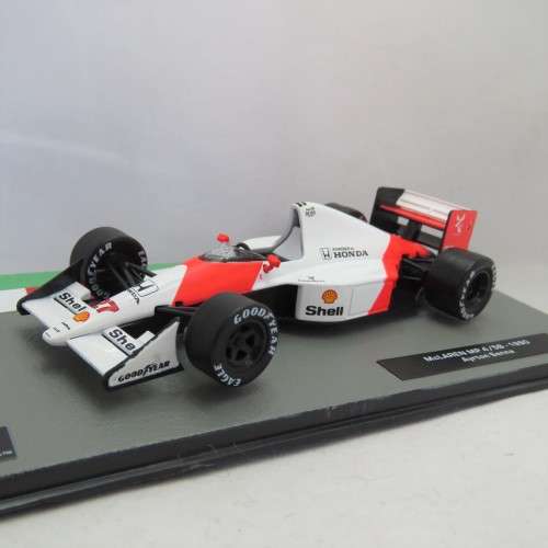 Formula 1 McLaren MP 4/5 B - 1990 model car - #27 Ayrton Senna - Scale 1/43