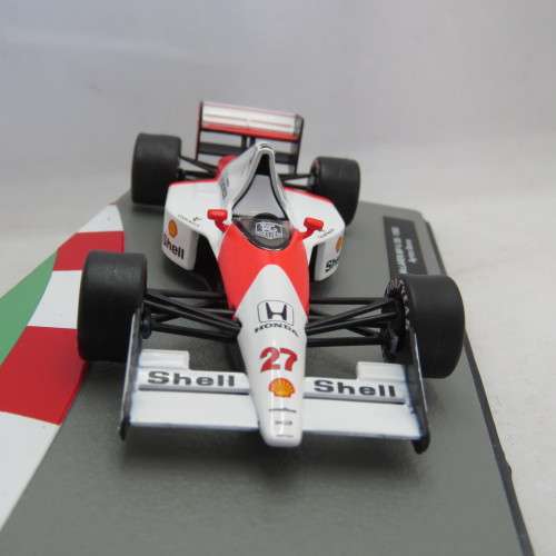 Formula 1 McLaren MP 4/5 B - 1990 model car - #27 Ayrton Senna - Scale 1/43