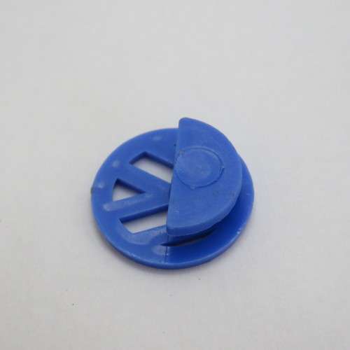 Volkswagen plastic button hole badge - Vintage