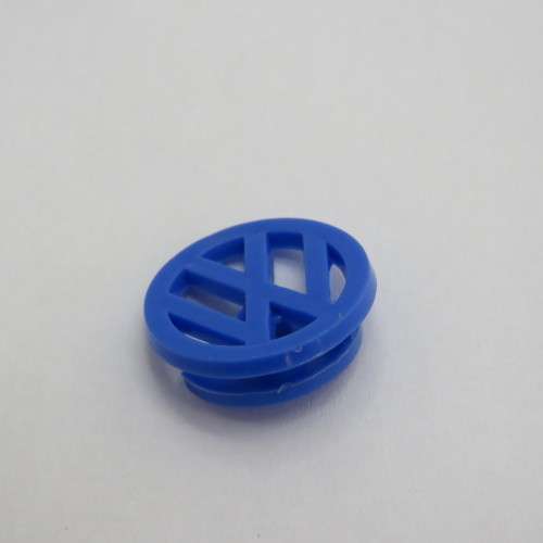 Volkswagen plastic button hole badge - Vintage