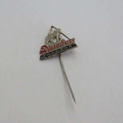 Dieselross tractor pin badge - Vintage