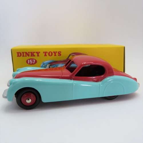 Dinky Toys #157 Jaguar XK 120 Coupe model car - Mint boxed - DeAgostini Ltd