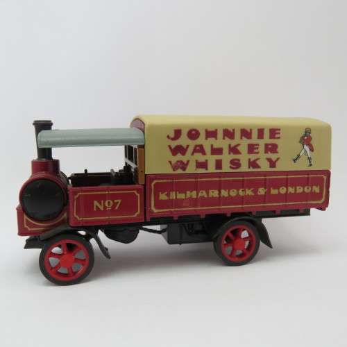 Matchbox Y-9 Yorkshire steam wagon - Johnnie Walker Whisky - Models of Yesteryear