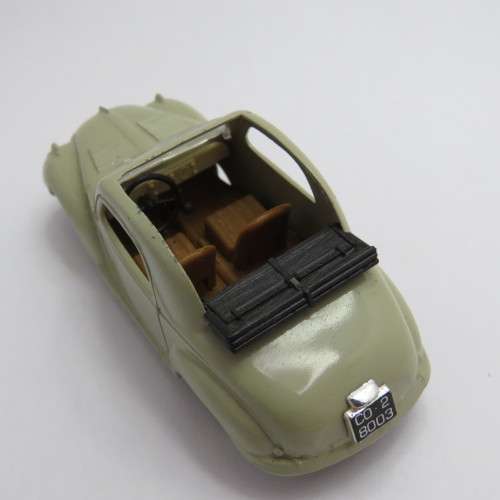 Brumm 1955 Fiat 500 C die-cast model car - Scale 1/43