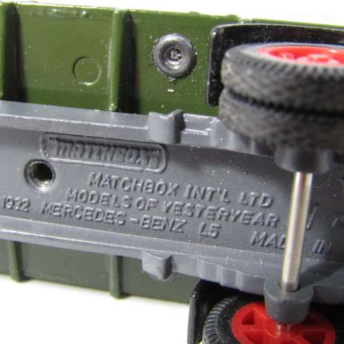 Matchbox 1932 Mercedes-Benz L5 Howaldtswerke model truck - Y6 Models of Yesteryear