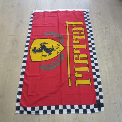 Ferrari racing flag - 153 x 88 cm
