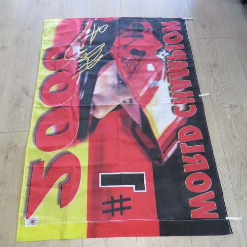 2000 F1 World Champion Michael Schumacher flag - Size 98 x 141 cm