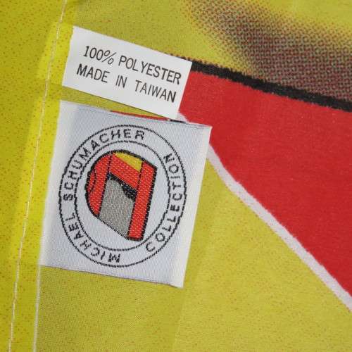 2000 F1 World Champion Michael Schumacher flag - Size 98 x 141 cm