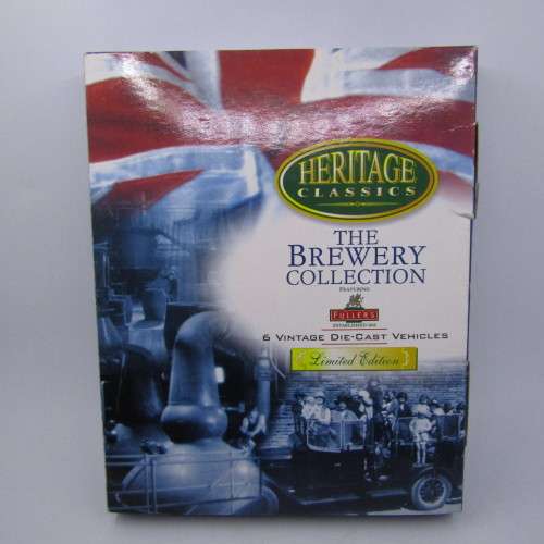 Oxford die-cast The Brewery Collection of 6 vintage die-cast trucks in box