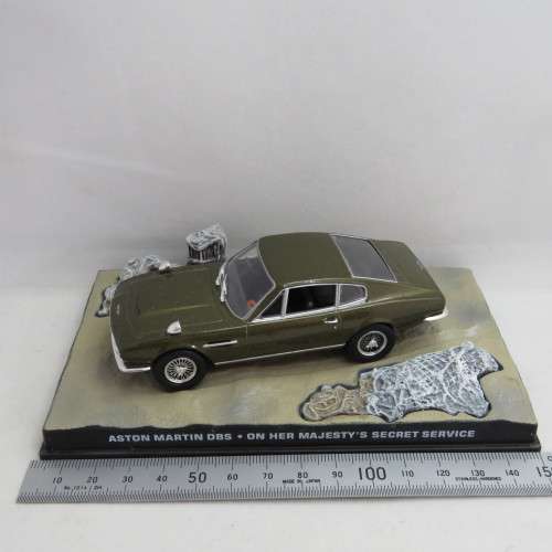James Bond 007 Aston Martin DBS model car - On Her Majesty`s Secret Service