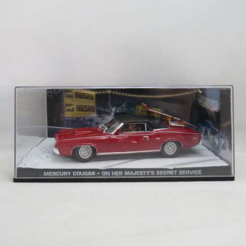 James Bond 007 Mercury Cougar model car - On Her Majesty`s Secret Service