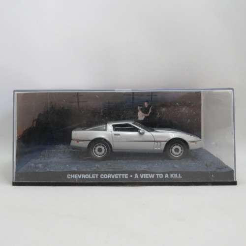 James Bond 007 Chevrolet Corvette model car - A view to a kill