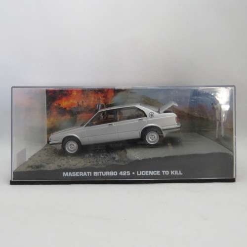 James Bond 007 Maserati Biturbo 425 model car - License to kill
