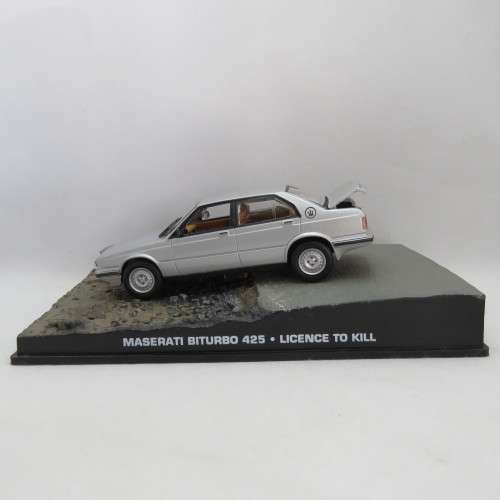 James Bond 007 Maserati Biturbo 425 model car - License to kill
