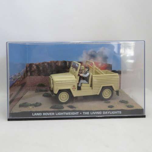 James Bond 007 Land Rover lightweight model car - The Living daylights