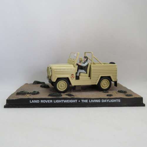 James Bond 007 Land Rover lightweight model car - The Living daylights