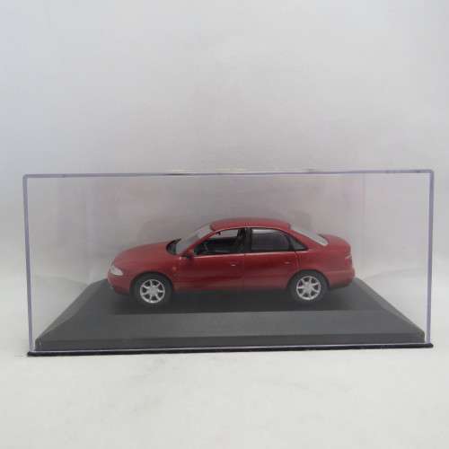 Minichamps Audi A4 die-cast model car - Scale 1/43 - Case has some damage