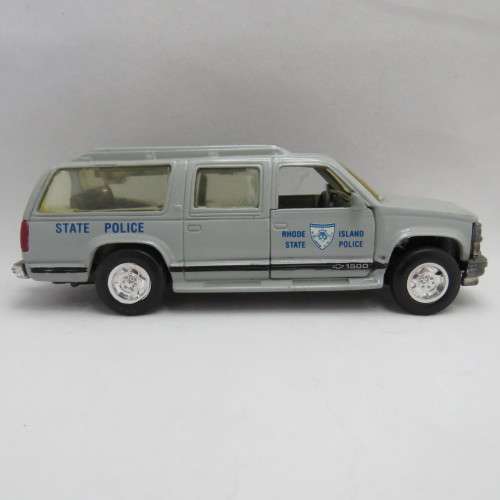 Road Champs Chevrolet Suburban truck - Rhode Island State Police - Rear window missing