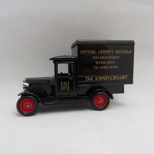 Days Gone Lledo Chevrolet van with Hythe (Kent) models die-cast car in box