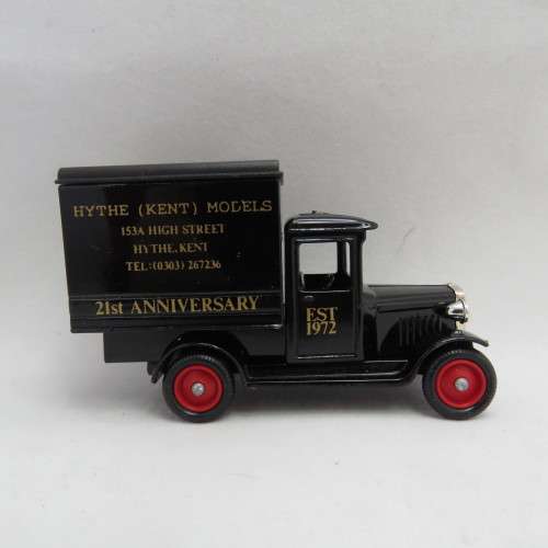 Days Gone Lledo Chevrolet van with Hythe (Kent) models die-cast car in box