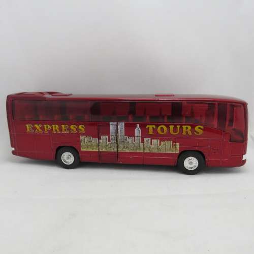 Express Tours die-cast Toy bus - Pull back action