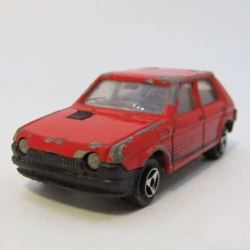Majorette #239 Fiat Ritmo Abarth 2000 toy car - scale 1/53 - opening rear