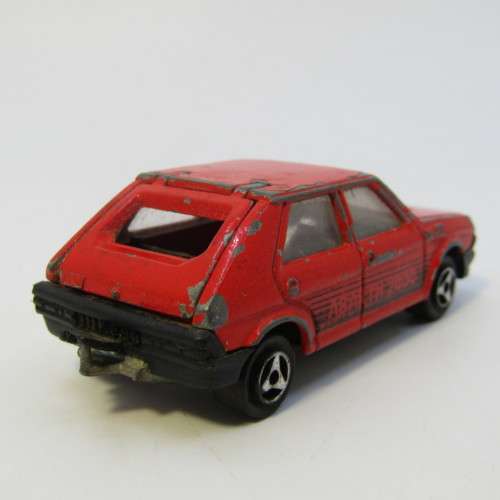 Majorette #239 Fiat Ritmo Abarth 2000 toy car - scale 1/53 - opening rear