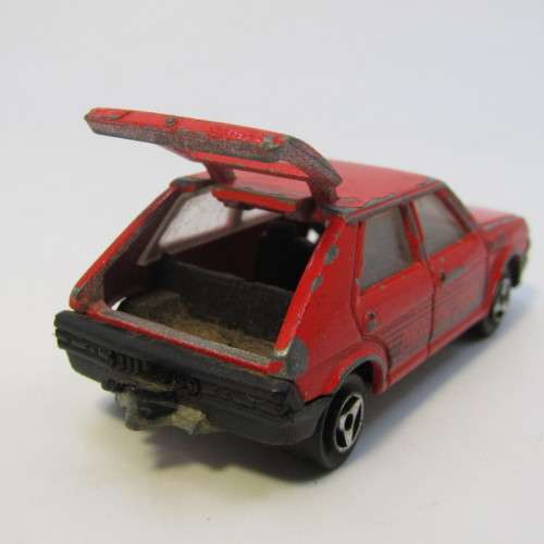 Majorette #239 Fiat Ritmo Abarth 2000 toy car - scale 1/53 - opening rear