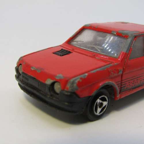Majorette #239 Fiat Ritmo Abarth 2000 toy car - scale 1/53 - opening rear