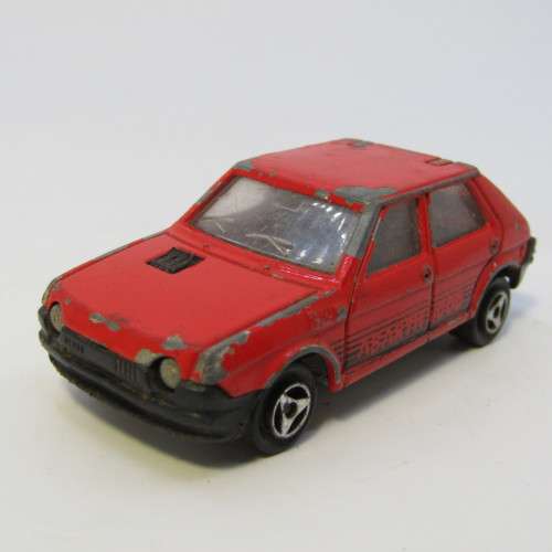 Majorette #239 Fiat Ritmo Abarth 2000 toy car - scale 1/53 - opening rear